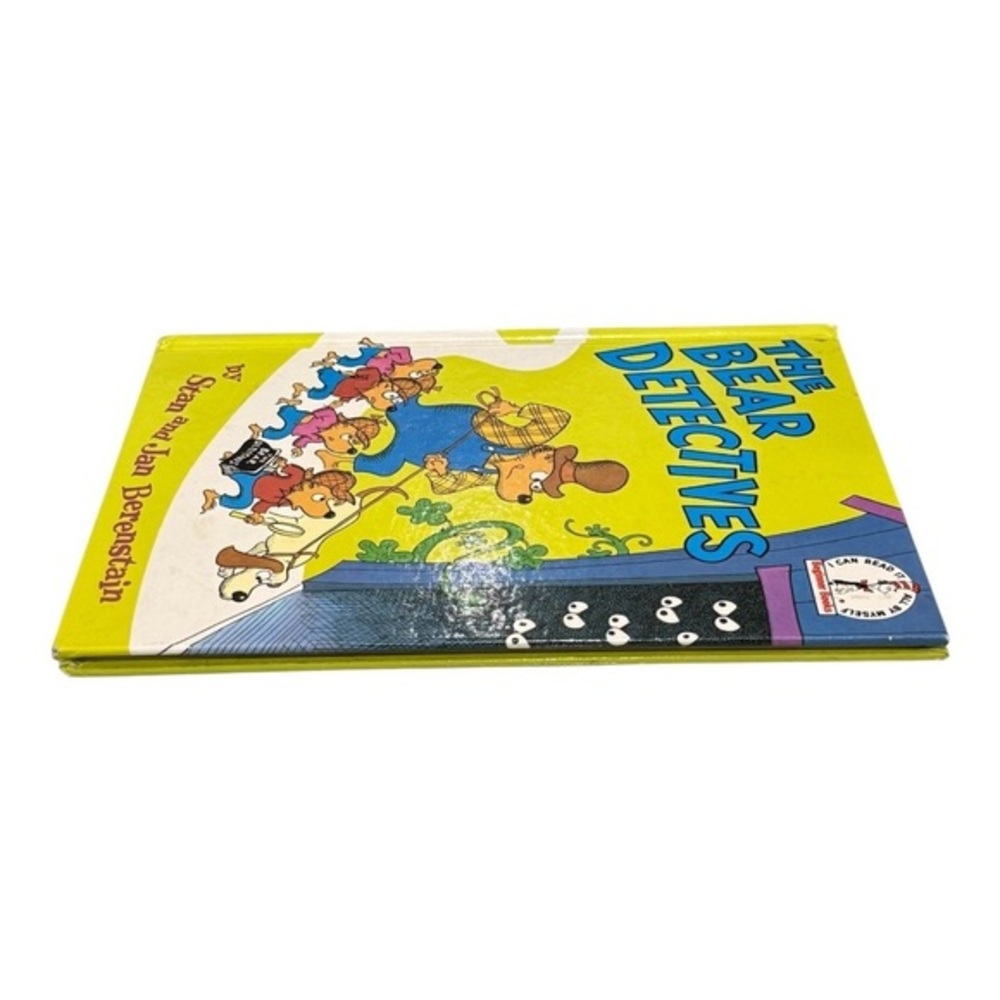 Vintage The Bear Detectives Stan & Jan Berenstain 1975 Hardcover Beginner Kids B - Picture 3 of 10
